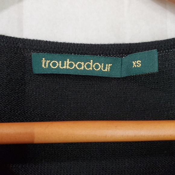 Anthropologie Troubadour Petale Floral Wool Knit Dress Size XS - Picture 8 of 10